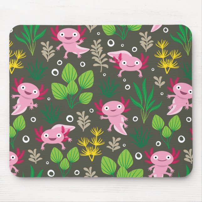 Tapis De Souris Pad de souris Axolotl (Devant)
