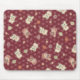 Tapis De Souris Pad de souris Chat Lucky