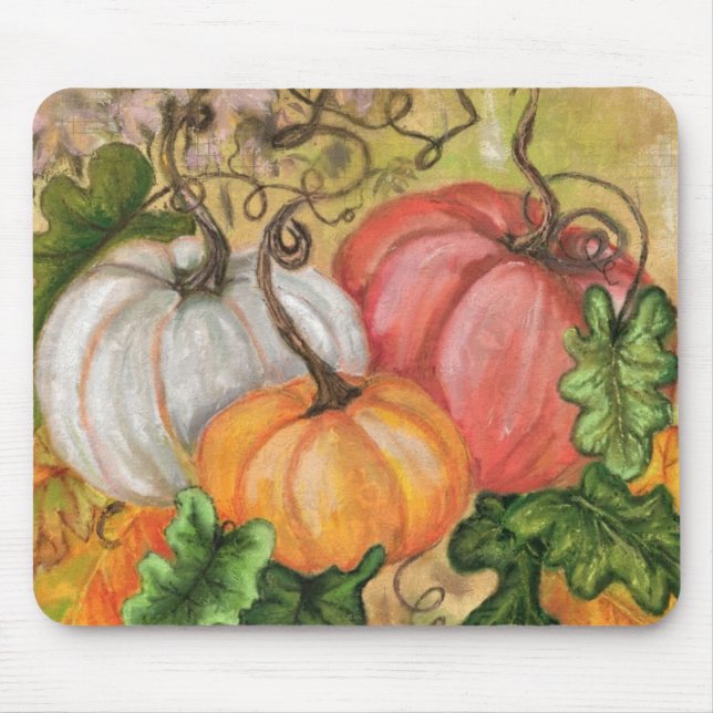 Tapis De Souris Pad de souris citrouille Halloween (Devant)
