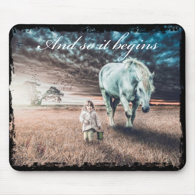 Tapis De Souris Pad de souris de cheval (Devant)