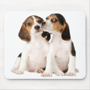 Tapis De Souris Pad de souris de Chien Beagle d'amour