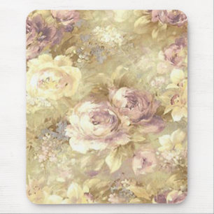Tapis De Souris Pad de souris de jardin rose