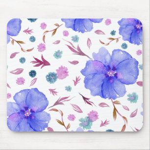 Tapis De Souris Pad de souris florale - Cadeau gras pour Mo