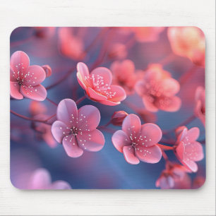 Tapis De Souris Pad de souris florale vibrante