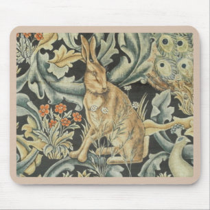 Tapis De Souris Pad de souris - Lièvre et paon