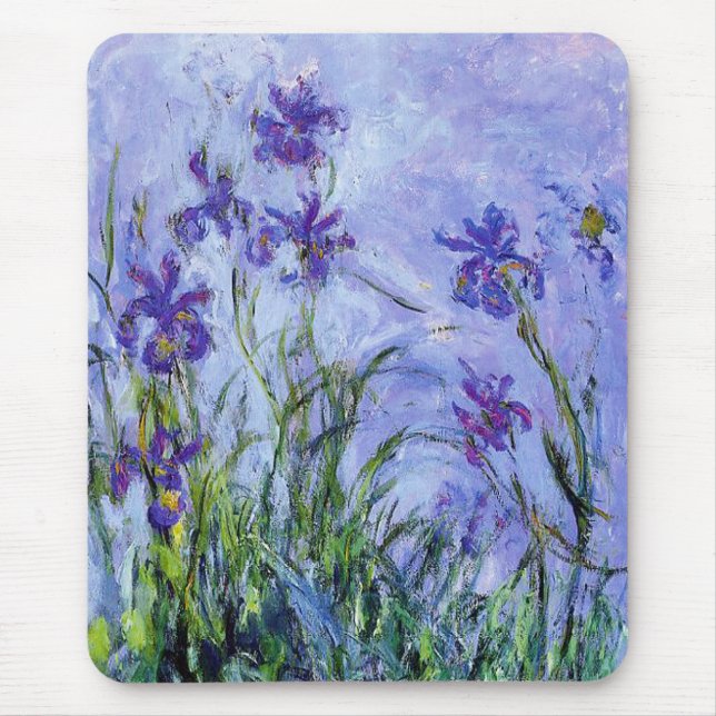 Tapis De Souris Pad de souris Monet Lilac Irises (Devant)