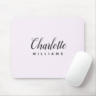 Tapis De Souris Pad de souris Pastel Rose Pink