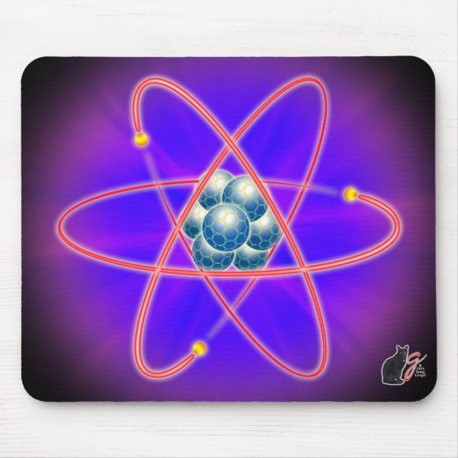 Tapis De Souris Pad de souris totalement atomique (Devant)