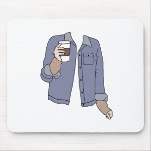 Tapis De Souris Pad minimaliste Jean Jacket