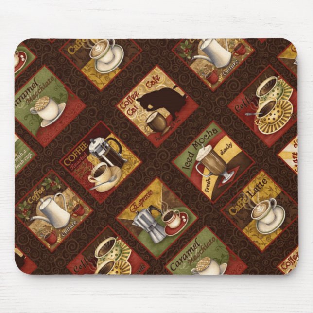Tapis De Souris Pad original Blend-Coffee Ads-Souris (Devant)