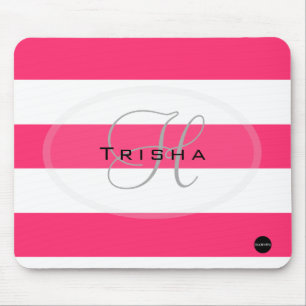 Tapis De Souris Pad souris avec votre nom HAMbyWG - Rose