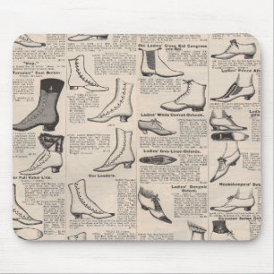 Tapis De Souris Page de catalogue de chaussures pour dames ancienn
