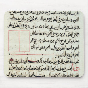 Tapis De Souris Page de texte d'"éléments", une géométrie de l