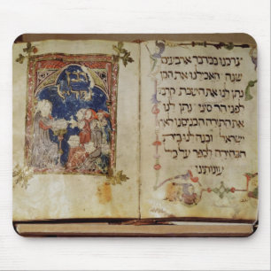 Tapis De Souris Page d'un Haggadah