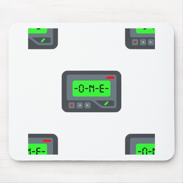 Tapis De Souris pager émoji (Devant)