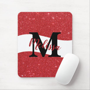 Tapis de souris pailleté personnalisé