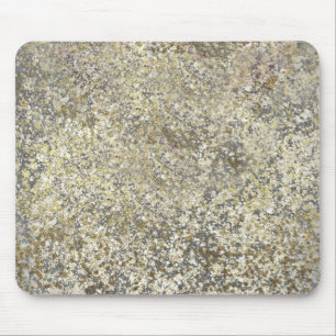 Tapis De Souris Paillettes dorées Crackle Moderne Chic Glamour Éti