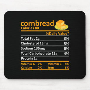 Tapis De Souris Pain de maïs Nutrition Alimentation Costume de Tha