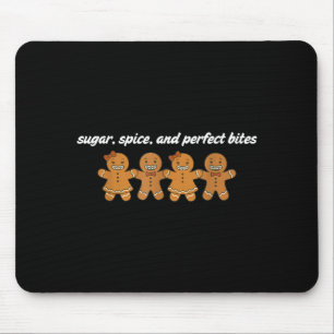 Tapis De Souris Pain d'épice Dentaire Noël Ortho Équipe Orthodonti