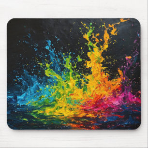 Tapis De Souris Paint coloré
