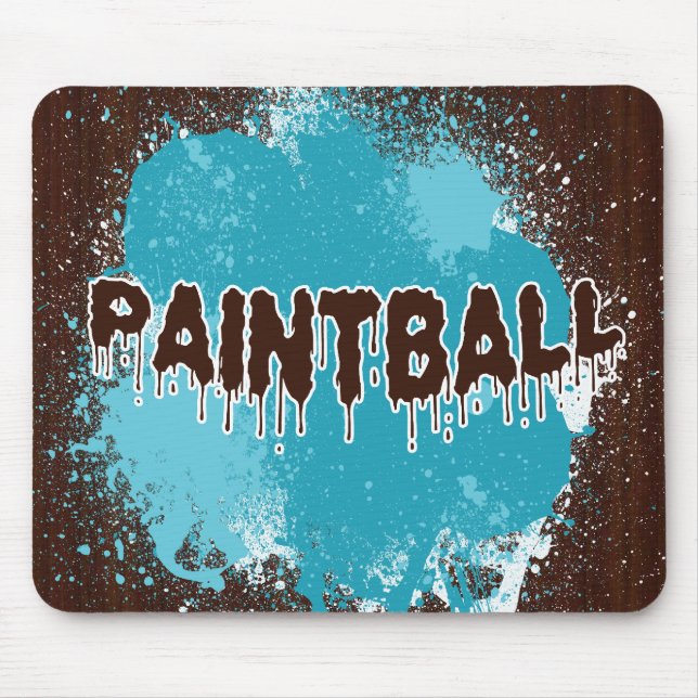 Tapis De Souris PaintBall Mousepad (Devant)