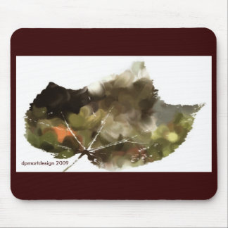 Tapis De Souris _Painting-leaf-dark, dpmartdesign 2009