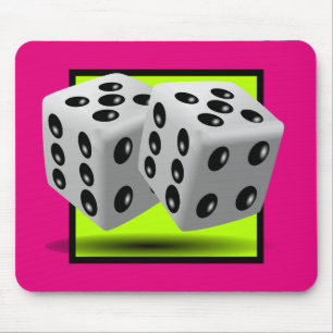 Tapis De Souris Paire de dés