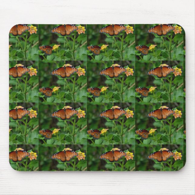 Tapis De Souris Paire de papillons royaux (Devant)