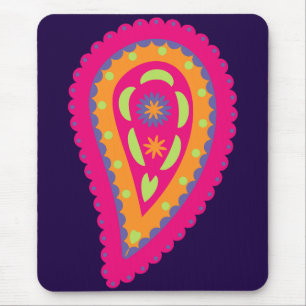 Tapis De Souris Paisley coloré