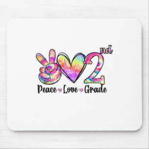 Tapis De Souris Paix Amour 2e année Tie Dye Ck rentrée scolaire En