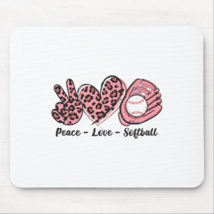 Tapis De Souris Paix Amour Softll Maman J'Aime Softll Pour Femmes