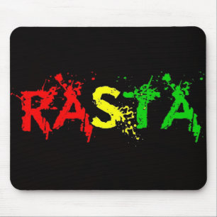Tapis De Souris Paix de reggae de Cori Reith Rasta
