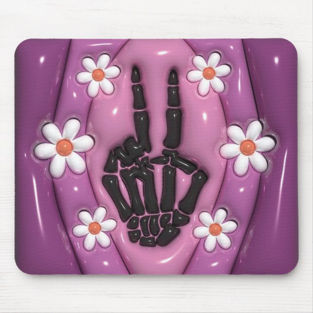Tapis De Souris Paix et amour 3D (Devant)