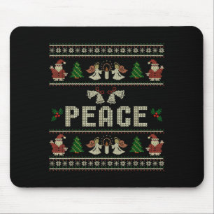 Tapis De Souris Paix Je viens en Paix Couple Correspondant Moche N