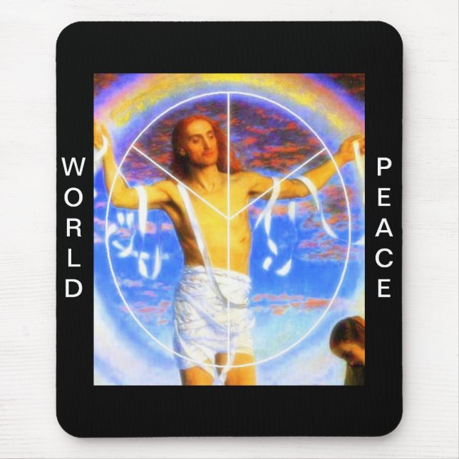 TAPIS DE SOURIS PAIX MONDIALE (Devant)