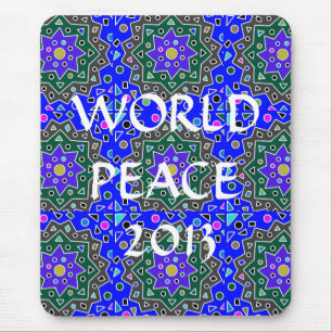 TAPIS DE SOURIS PAIX MONDIALE 2013