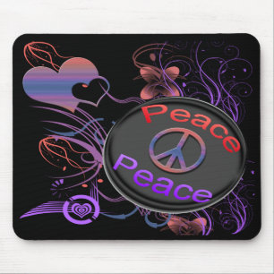 Tapis De Souris Paix Mousepad