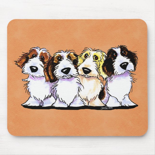 Tapis De Souris Pal PBGV (Devant)