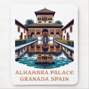 Tapis De Souris Palais Alhambra Grenade Espagne