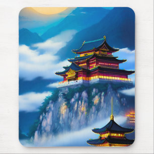 Tapis De Souris Palais de montagne chinois