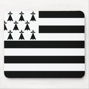 Tapis De Souris Palette de souris à drapeau breton