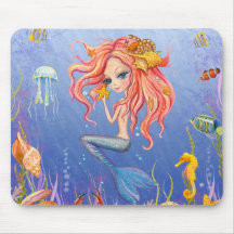 Palette de souris Mermaid