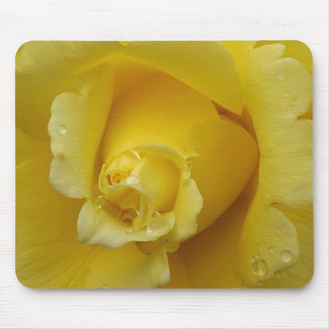 Tapis De Souris Palette de souris rose jaune (Devant)