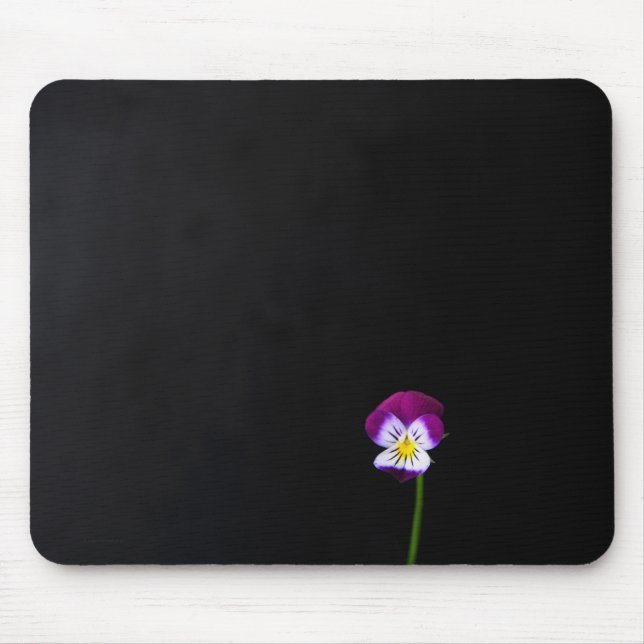 Tapis De Souris Palette de souris Violet Fleur mpcn (Devant)