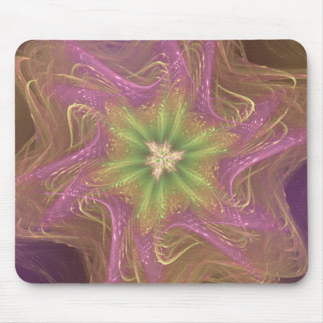Tapis De Souris Palette mauve mauve fractée Mousepad (Devant)
