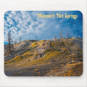 Tapis De Souris Palette Springs Sunrise Mammoth Hot Springs