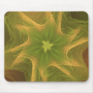 Tapis De Souris Palette verte fractée Mousepad