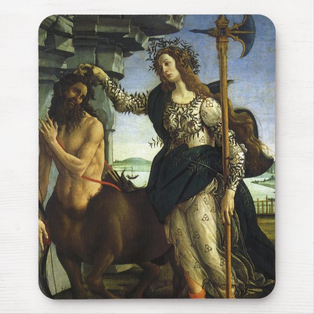 Tapis De Souris Pallas et le Centaure de Sandro Botticelli (Devant)