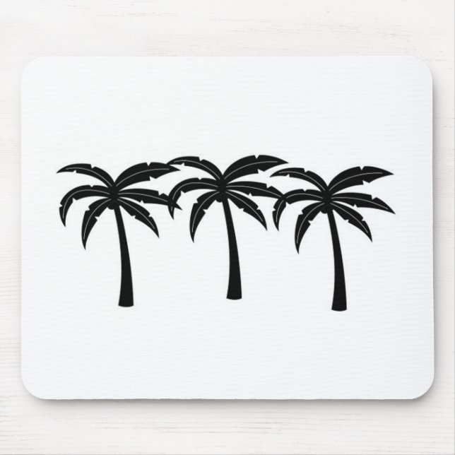 Tapis De Souris Palmiers tropicaux (Devant)