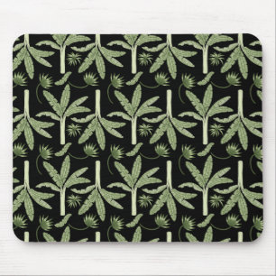 Tapis De Souris palmiers tropicaux sans couture motif